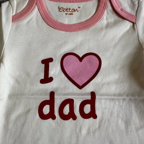 NWT Baby Girl 3 piece lot, organic cotton - Picture 8 of 14